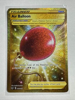 Trainer Pokemon Air Balloon 213/202 Trading Card Secret Rare, NM/Mint Condition - Image 1 of 4