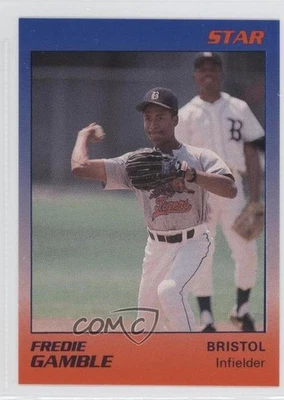 1989 Star Bristol Tigers Freddie Gamble Fredie Gamble #8 - Image 1 of 2