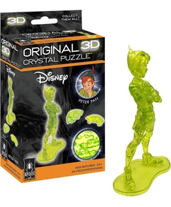 Disney Peter Pan BePuzzled 3D Crystal Puzzle grün 34 Teile #9 - Bild 1 von 2
