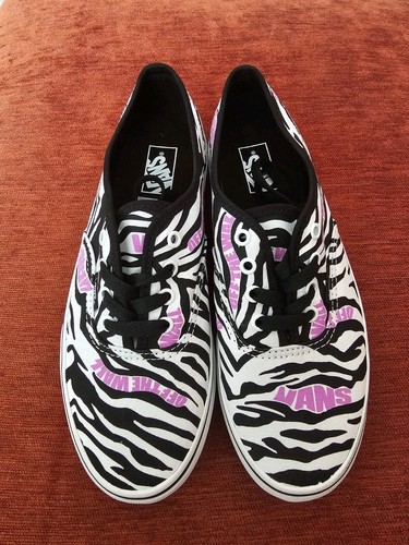 Scarpe da ginnastica Vans Zebra per bambina taglia UK 2