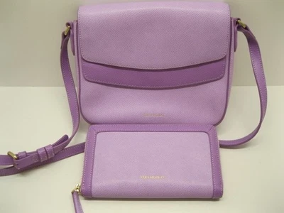 Vera Bradley Leather Twice as Nice Crossbody Shoulder Bag & Zip Around Accordian - Image 1 of 4