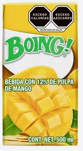 Jugo Boing Mango | Authentic Mexican Juice 500 ml Pack of 6 - Picture 1 of 5