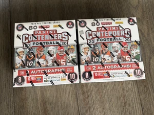Mega caja 2 autos exclusiva de fanáticos del fútbol americano NFL Panini Contenders 2020 sellada - Imagen 1 de 3