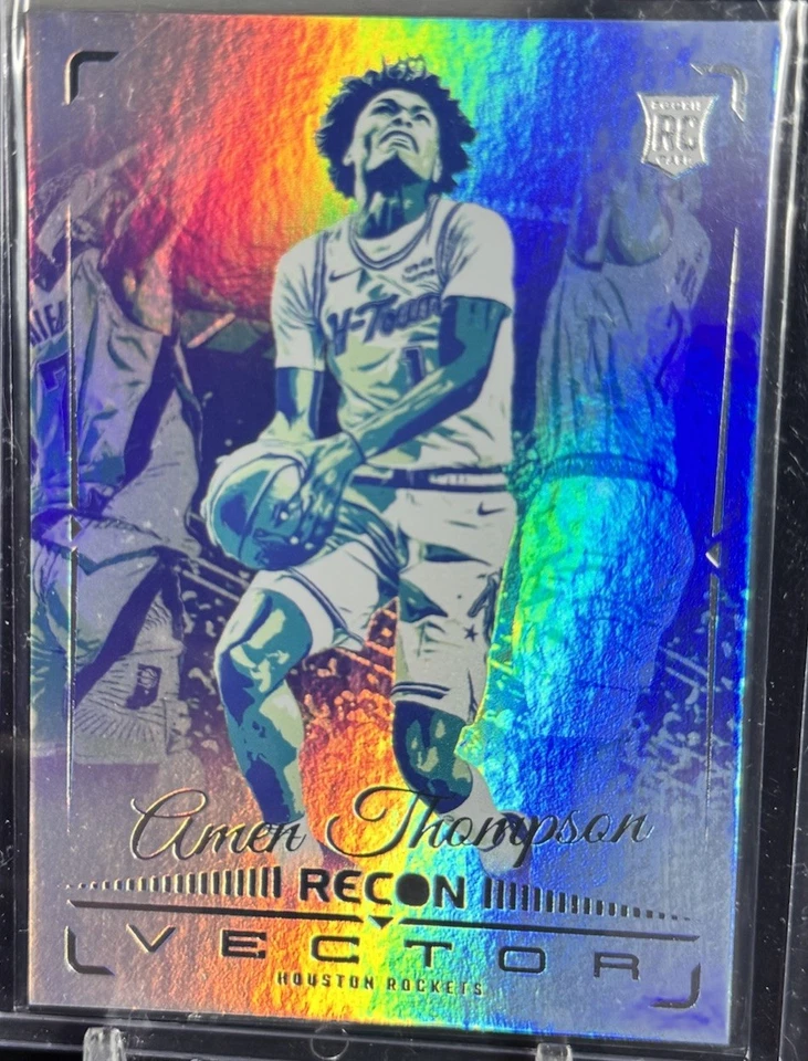 2023-24 Panini Recon - Vector Amen Thompson #14 (RC) Houston Rockets Rookie - Image 1 of 1