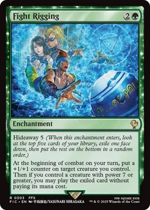 Fight Rigging [FINAL FANTASY Commander] Magic MTG - Picture 1 of 1