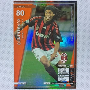 Panini WCCF 2008-09 Promo Ronaldinho AC Milan EXTRA Brazil Japan - Picture 1 of 8