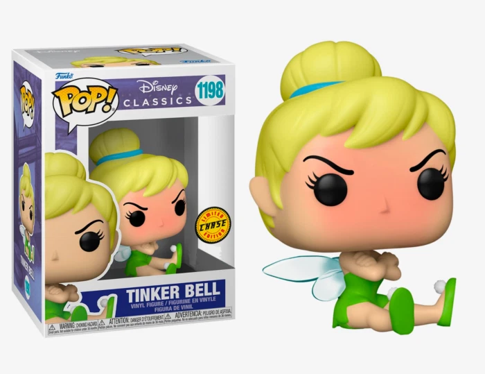 Funko POP Disney Classics Tinker Bell (Grumpy) Chase Edición Limitada #1198 Vinilo Foto 1 de 1
