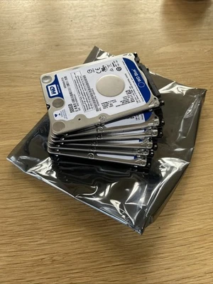 WESTERN DIGITAL WD BLUE 500GB WD5000LPCX 2.5" HARD DRIVE - set of 6   - Image 1 of 2