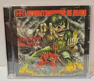 S.O.D. Stormtroopers Of Death - Bigger Than The Devil CD 1999 Nuclear Blast - Picture 1 of 4
