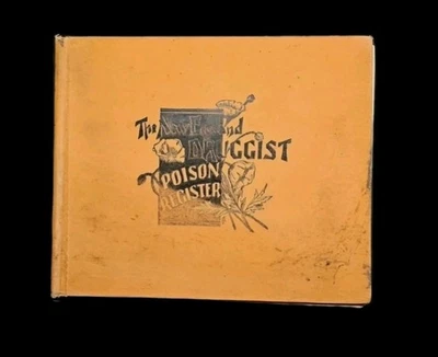 1904 New England Druggist's POISON REGISTER Ledger - G.R. Fogg Skowhegan, Maine - Image 1 of 4