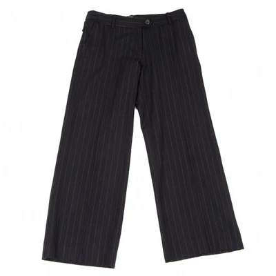 Pantalones Max Mara WEEKEND Lana Elastizados Rayas Talla 36 (K-136340) Foto 1 de 4