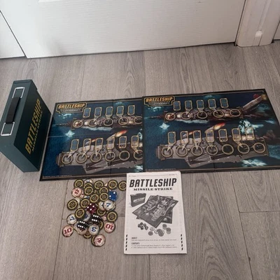 Hasbro Battleship Missile Strike Travel Game 2006 Complete Compact Set - Image 1 of 4