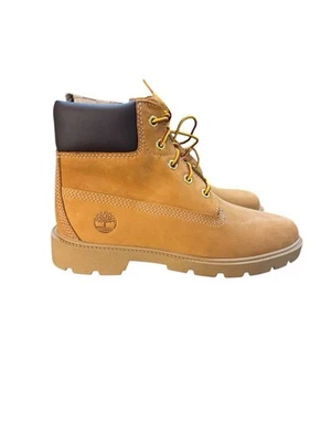 NUEVO EN CAJA Junior Timberland 6” Botas Clásicas Básicas Trigo Nubuck Talla 3.5 TB 010960 713 Foto 1 de 4