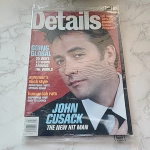 Details Magazine August Aug 1997 NEW SEALED John Cusack On Cover, The Prodigy - Picture 1 of 6