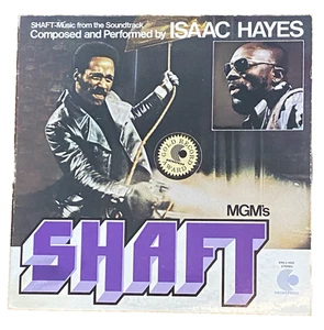 ISAAC HAYES SHAFT 2 LPs: Music From Soundtrack VG+ Vinyl *Free Shipping* - Picture 1 of 5