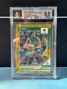 2024-25 Panini Donruss Euroleague Gold Laser Mathias Lessort BGS 8.5 - Bild 1 von 2