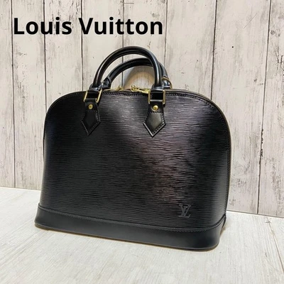 LOUIS VUITTON Handbag Epi Alma Epi Leather Black Signature Formal Elegant - Image 1 of 4