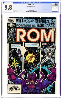 ROM #27D CGC 9.8 1982 4565482009 - Image 1 of 2
