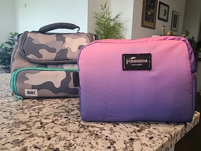 Juego de bolsa de almuerzo y bolsa de almuerzo degradada Jasminestar Built Camouflage Foto 1 de 4