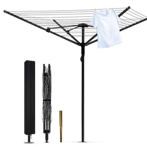 Umbrella Clothesline Outdoor,165 Feet Heavy Duty Outdoor Clothesline for Back... - Picture 1 of 7