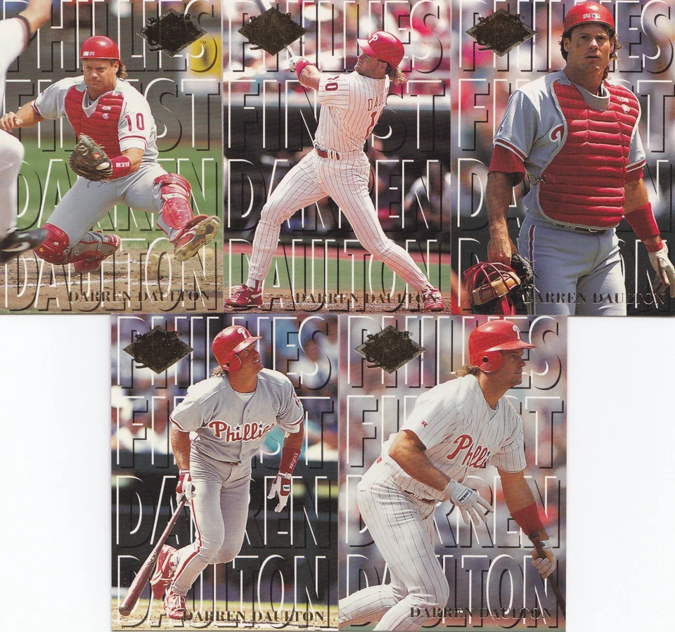 (25) Fleer Ultra Phillies Finest 1994 10 juegos de inserción de tarjetas serie 1 Foto 1 de 2