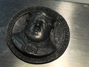 MEDAILLE EICHSTÄTT 1561 AMBROSIUS V. GUMPPENBERG DOMHERR IN EICHSTÄTT - Bild 1 von 12