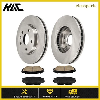 6Pcs Front Brake Rotors & Ceramic Brake Pads For Buick Lacrosse Regal 2011-16 - Image 1 of 4