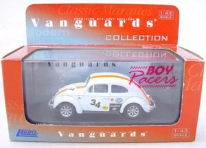 Lledo Vanguards 1:43 VW BEETLE CALIFORNIA STREET RACER BOY RACERS Model Car MIB! - Picture 1 of 8