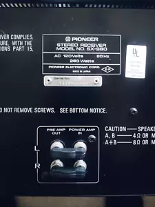 Pioneer Marantz2252 B 2285 2325 2330 2385 3\4 Zoll Main In PRE OUT Jumper - Bild 1 von 2