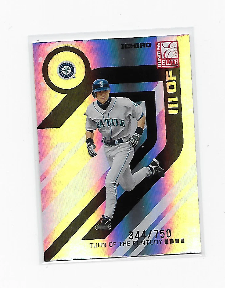 ICHIRO 2005 DONRUSS ELITE #126 TURN OF THE CENTURY /750 RARE SEATTLE MARINERS - Image 1 of 1