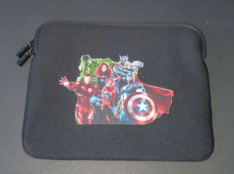 Marvel Hulk Iron Man Tablet Sleeve  9" Black  - Image 1 of 1