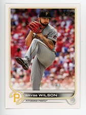 2022 Topps Series 2 #463 Bryse Wilson - Pittsburgh Pirates BASE BASEBALL CARD