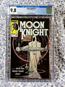 MOON KNIGHT #38 CGC 9.8 WP Last Final Issue! RARE HTF HOT - Picture 1 of 2