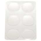 1X(18 Pieces Drum Damper Gel Pads Silicone For Tone Control-Clear Y7X4)
