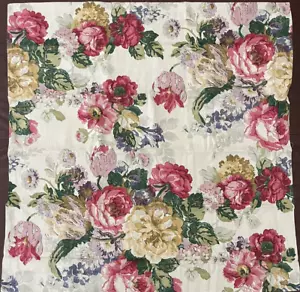 Ralph Lauren Surrey Garden Floral Euro Pillow Sham Roses Tulips - Picture 1 of 4