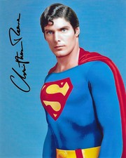 Rare Christopher Reeve Original Signed Photo Superman Autograph Signiert Foto