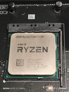 AMD Ryzen 7 5800X3D – CPU Only - Used - Photo 1/1