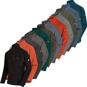 New Regatta Montes Mens Lightweight Half Zip Microfleece Fleece Jacket RRP £50 - Picture 1 of 33