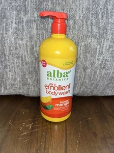 Alba Botanica Very Emollient Body Wash - Honey Mango 32 fl oz Liq - Picture 1 of 2