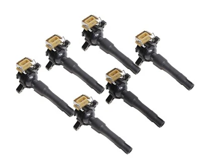 Paquete de 6 bobinas de encendido para BMW 323Ci 323i 323is 325Ci 325i 352i 352Xi Z3 2,5 L l6 Foto 1 de 4