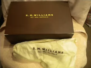 NEW in BOX RM WILLIAMS s42.5 women's black suede Adelaide boots pull on - Picture 1 of 5