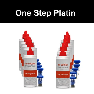 MPG&E NEU- 1 - 10 x My Solution Peroxidlösung One Step Platin a360ml