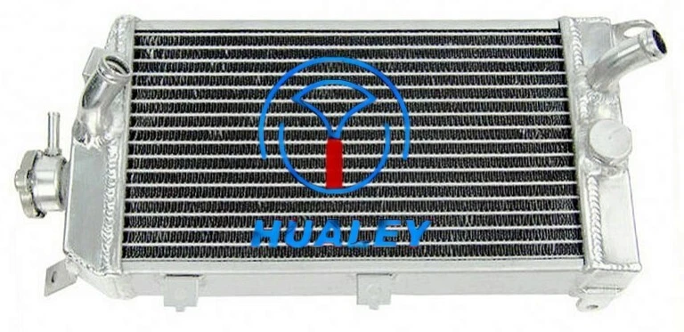 Radiador de refrigeración de aluminio Fit 2008-2014 Kawasaki KLR650 KLR 650 2013 2012 Foto 1 de 4