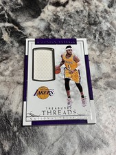 2016-17 Panini National Treasures Treasured Threads D'Angelo Russell /99 *DAMAGE