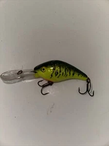 Señuelo de pesca Crankbait de buceo profundo de colección, brillo de tigre de fuego - Imagen 1 de 4