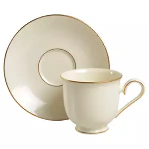 Lenox Courtyard Gold Cup & Saucer 302532 - Picture 1 of 1