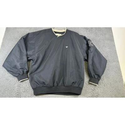 Cutter & Buck Classic Navy Pullover Windbreaker Jacket with Logo Embroidery S/P - Image 1 of 4