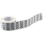 Waterproof Consecutively Numbered Labels  Indoor, Outdoor, Storage