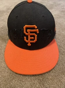 Cappello piatto San Francisco Giants 7 1/4 New Era 59Fifty - Foto 1 di 5