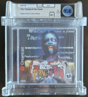 The Typing of the Dead Sega Dreamcast 2001 Sealed WATA 9.4 A+ - Image 1 of 2